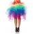 Gonna tulle arcobaleno donna